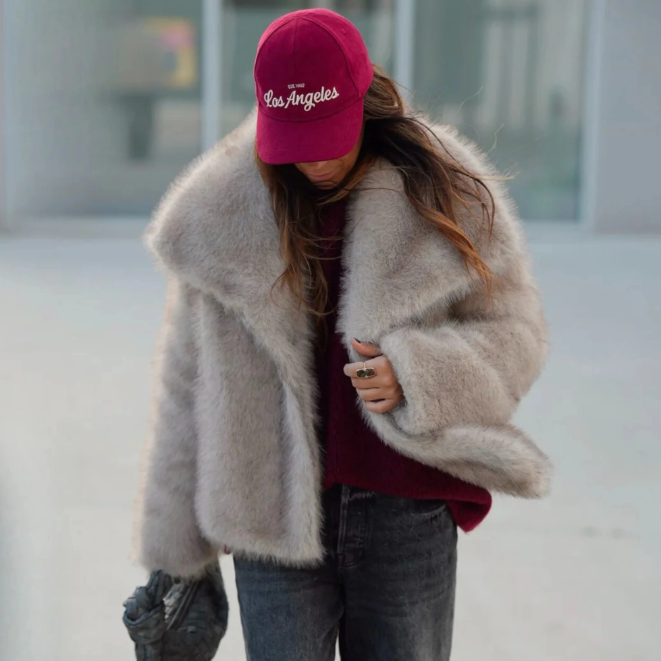 JANEY | Manteau Teddy