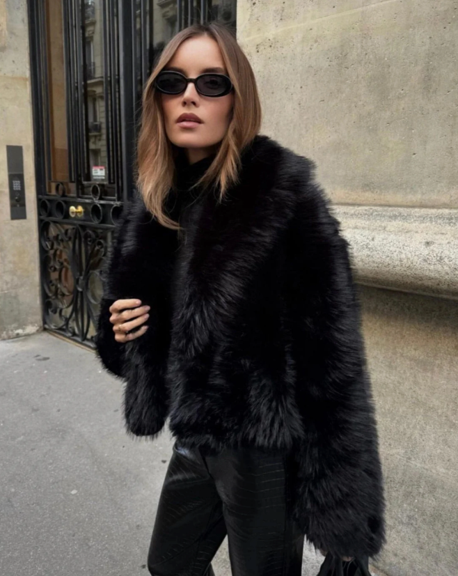 JANEY | Manteau Teddy