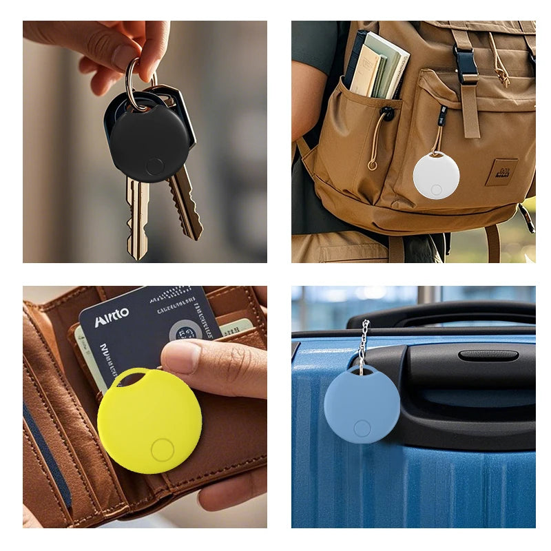 Rsh rastreador gps inteligente para etiqueta android, funciona com android, google, encontrar meu aplicativo, localizador de chave, etiqueta inteligente para xiaomi samsung