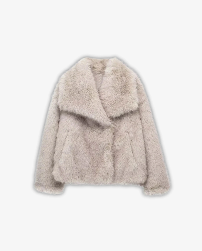 JANEY | Manteau Teddy
