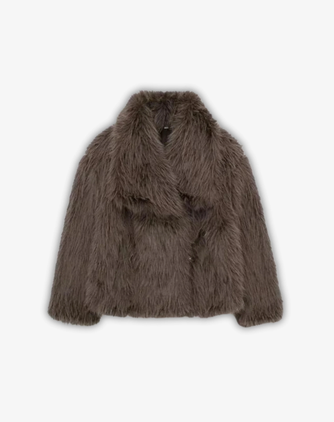 JANEY | Manteau Teddy