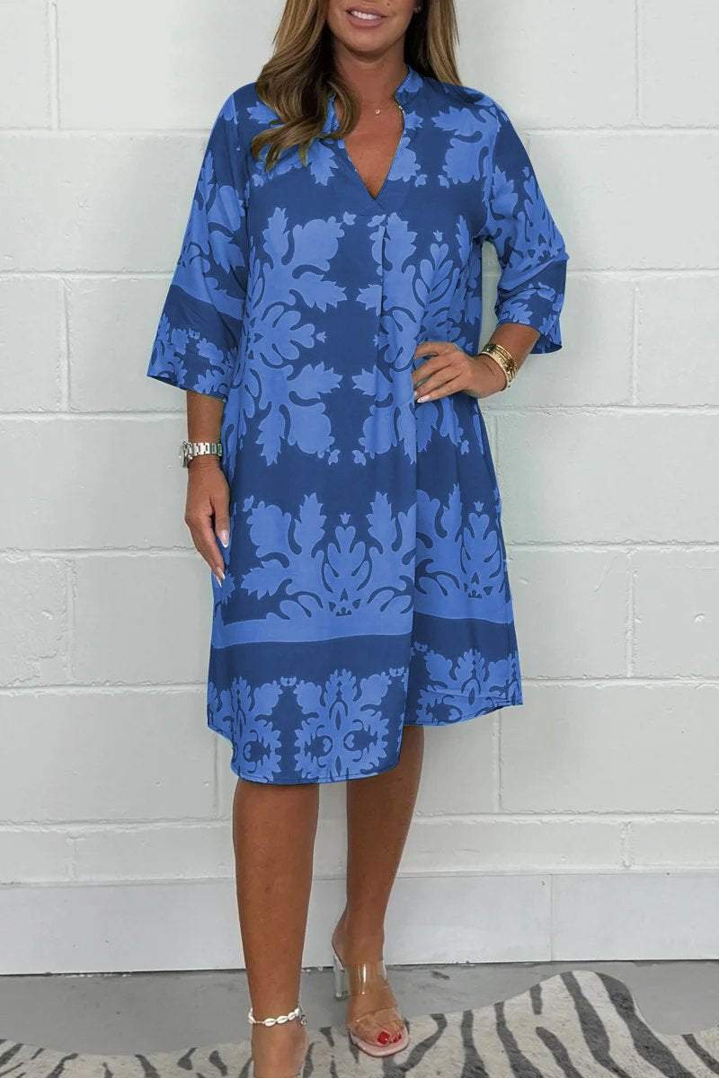 CELESTE Robe printanière rayonnante