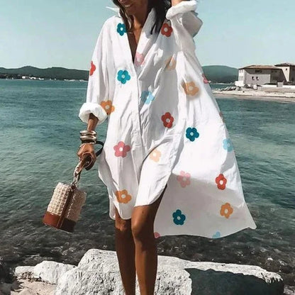 JOANNE - Robe chemise fluide et tendance