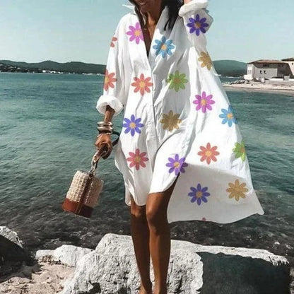 JOANNE - Robe chemise fluide et tendance