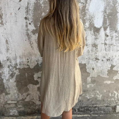 DONNA | Blouse élégante à manches longues et short