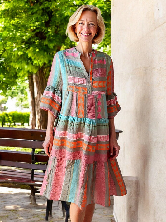LILY  Robe de printemps élégante