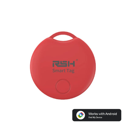 Rsh rastreador gps inteligente para etiqueta android, funciona com android, google, encontrar meu aplicativo, localizador de chave, etiqueta inteligente para xiaomi samsung