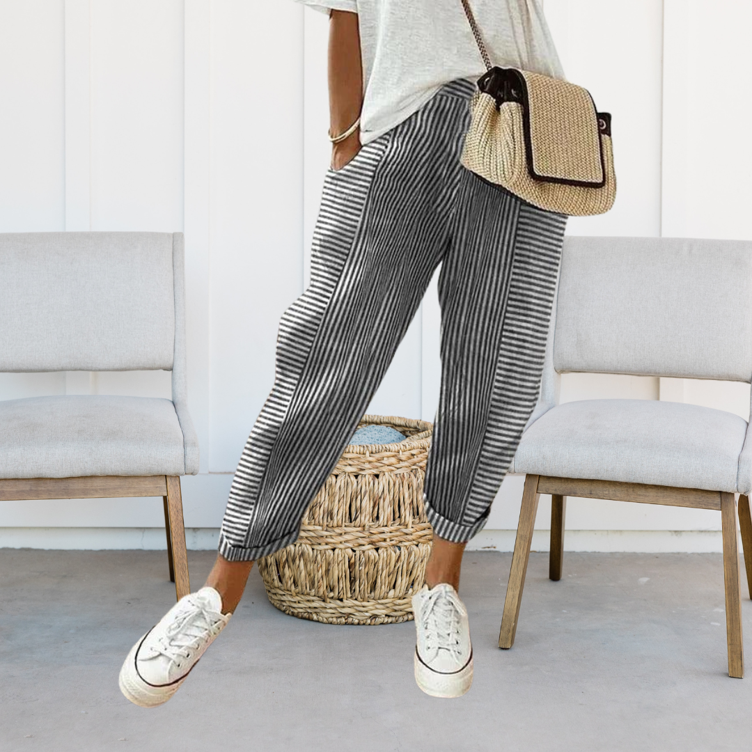 LORE Pantalon rayé