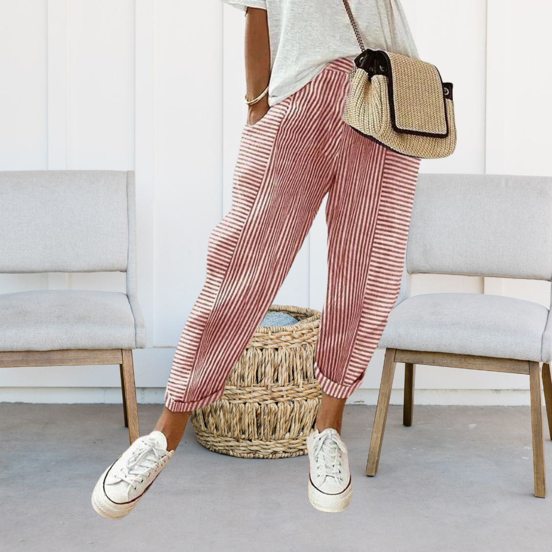 LORE Pantalon rayé