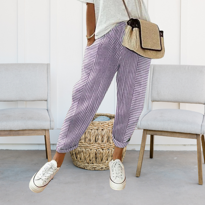 LORE Pantalon rayé