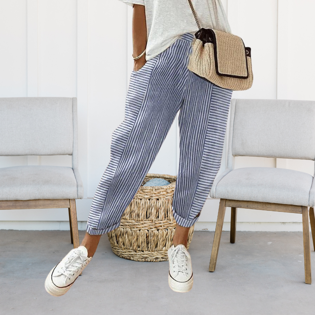 LORE Pantalon rayé