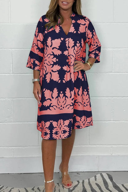 CELESTE Robe printanière rayonnante