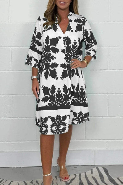CELESTE Robe printanière rayonnante