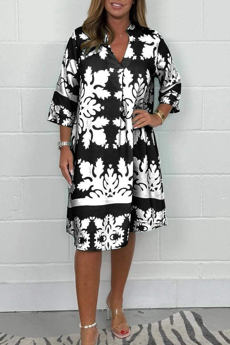 CELESTE Robe printanière rayonnante