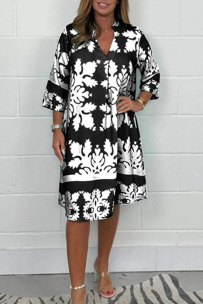 CELESTE Robe printanière rayonnante